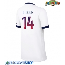Maglie da calcio Paris Saint-Germain Desire Doue #14 Seconda Maglia Femminile 2026-27 Manica Corta